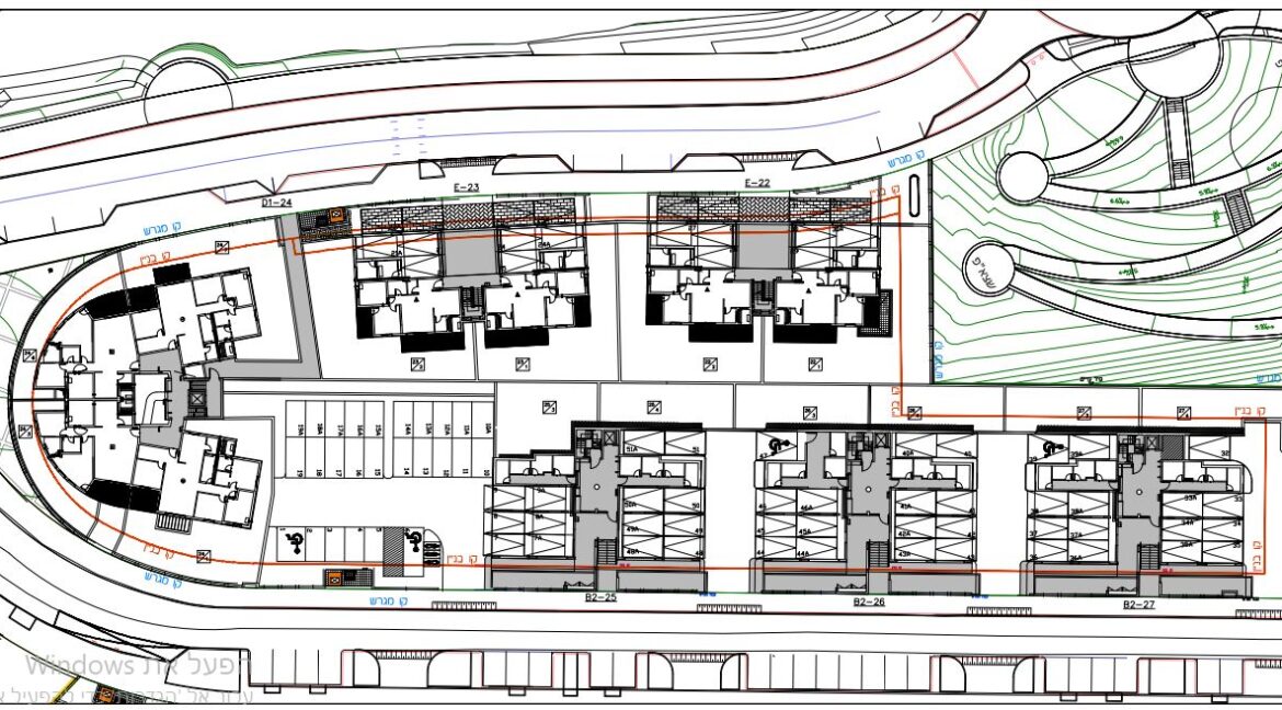 תשריט בניין