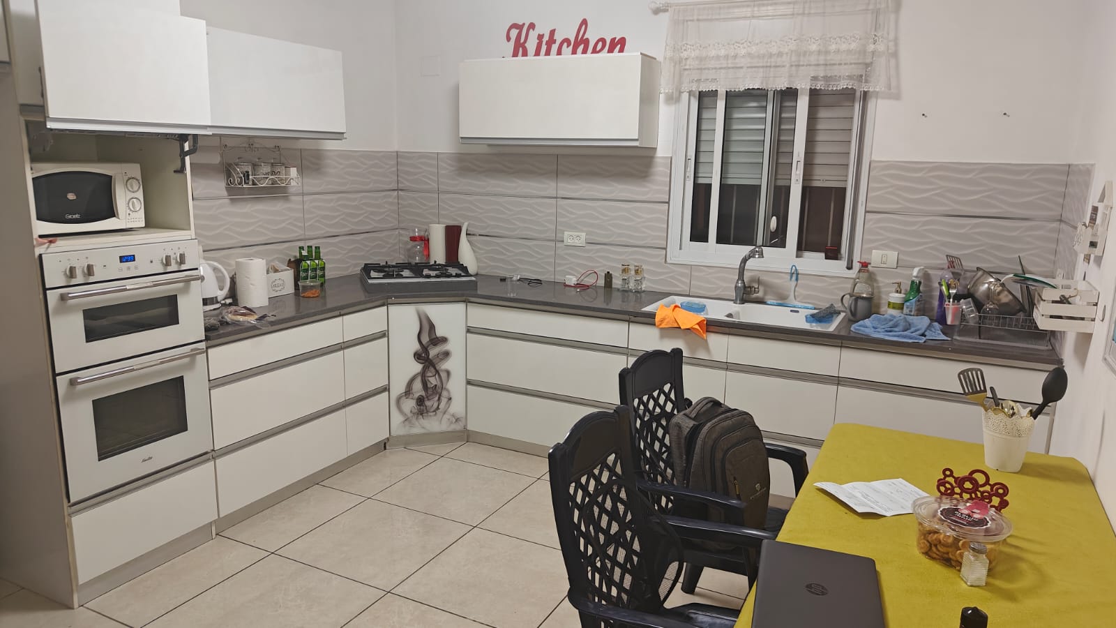 בבלעדיות- ביישוב שלומי- דירת גן גדולה ברחוב נוף הרים 14