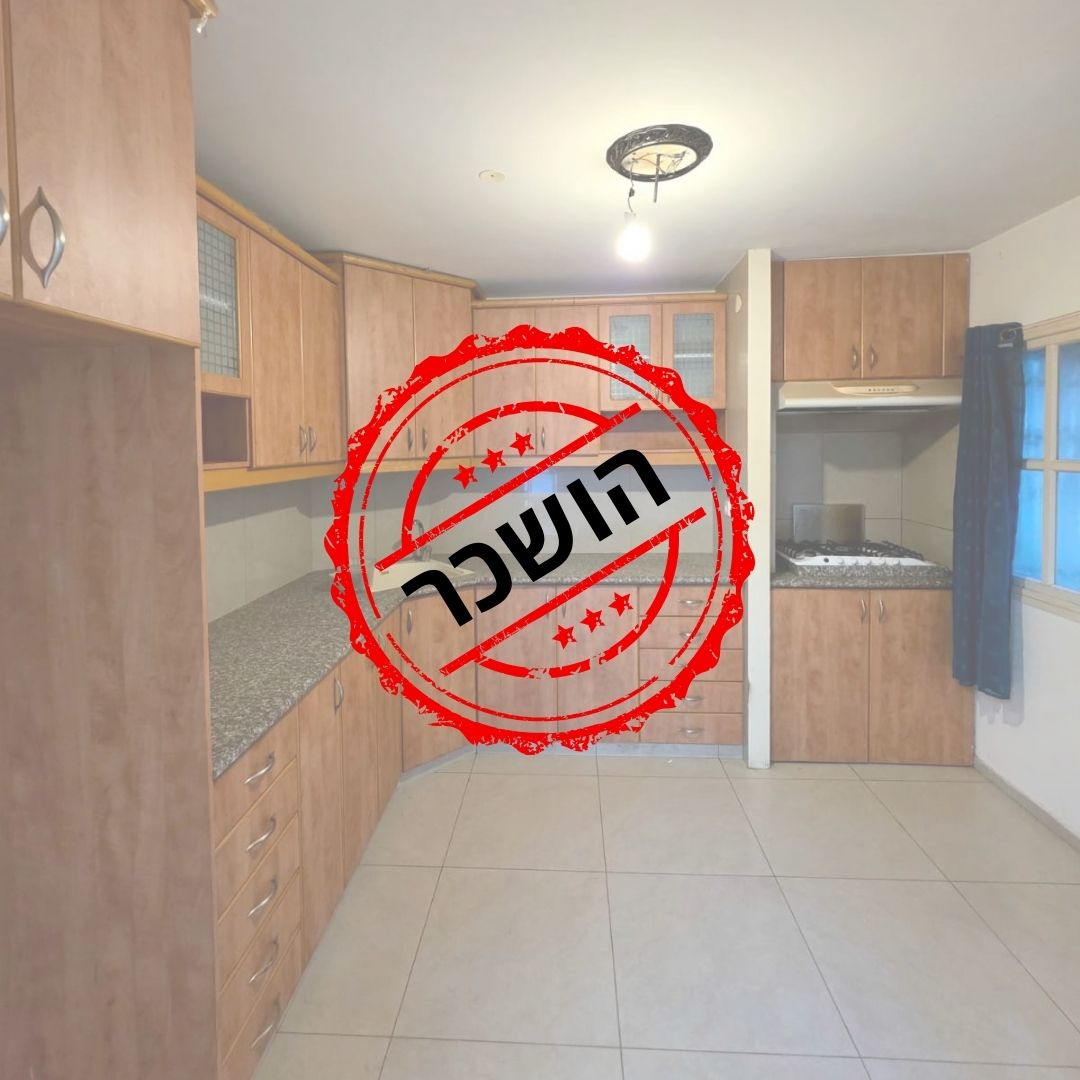 בבלעדיות! להשכרה דירת 3 חדרים ברחוב החשמונאים, טבריה