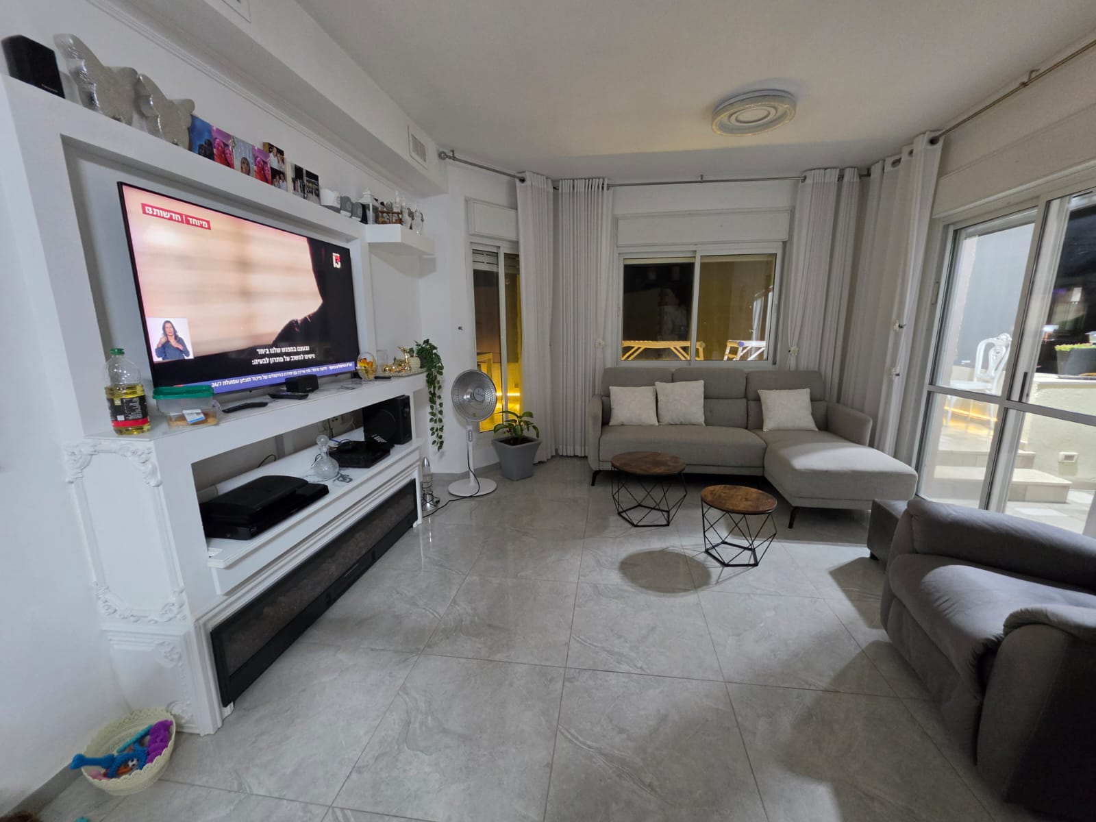 בבלעדיות- דירת גן משופצת ברחוב נוף הרים 17 ביישוב שלומי